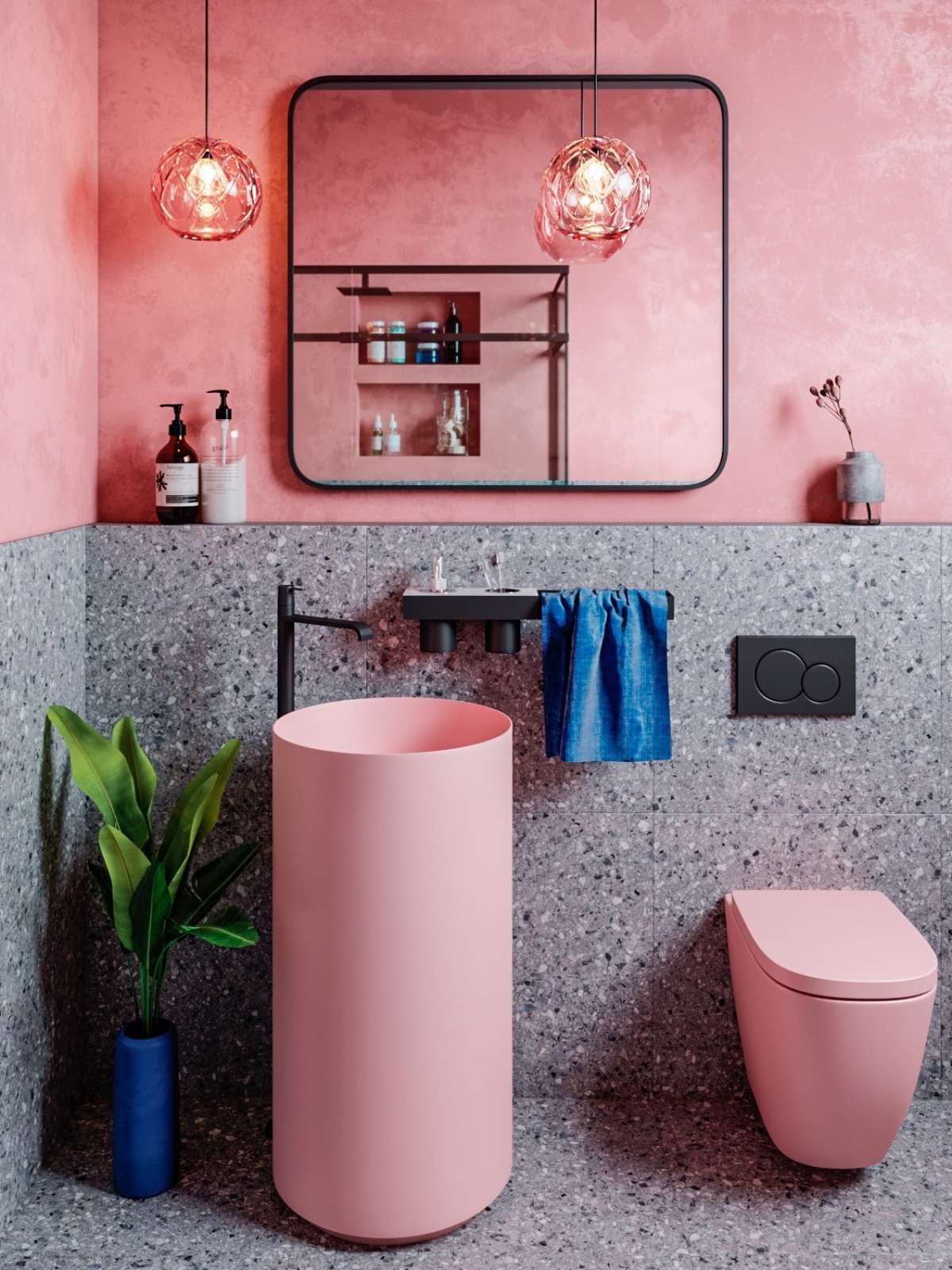 Texturas em Rosa: Veludo, Mármore e Outras Delícias Visuais - inspiração 1