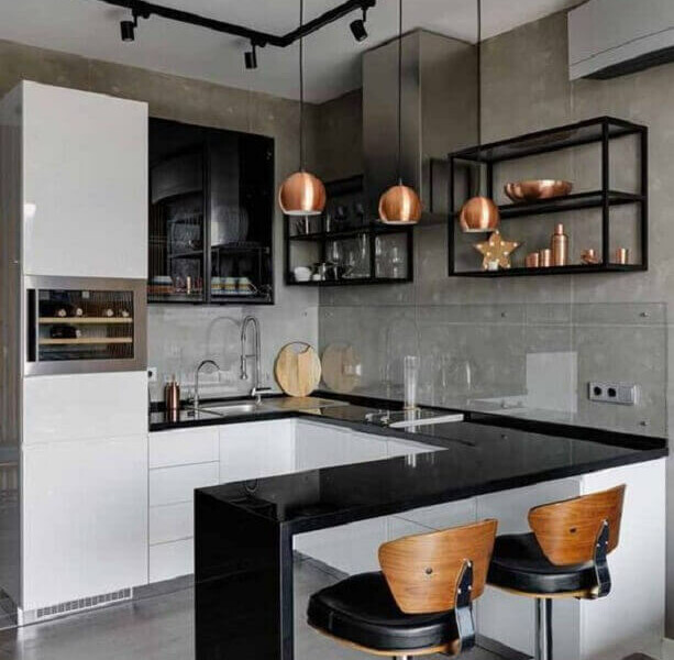 Madeira Bruta: A Textura que Aquece o Ambiente - inspiração 1