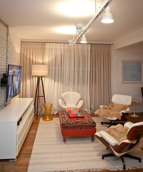 O Poder dos Tecidos: Cortinas e Almofadas que Contam Histórias - inspiração 1