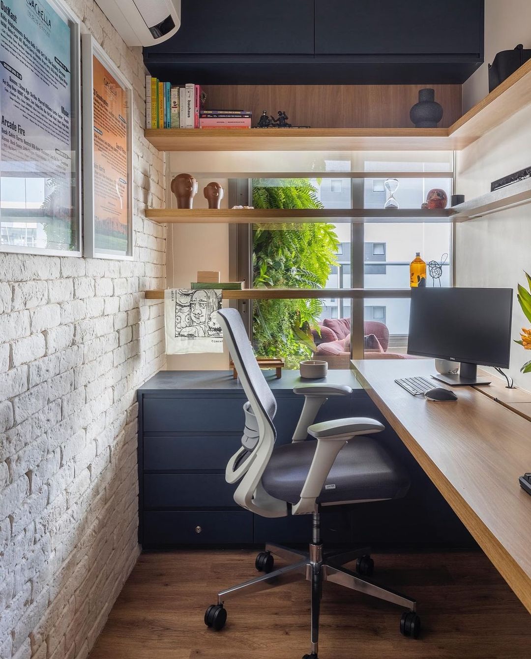 Plantas no Home Office: Frescor e Bem-Estar Garantidos - inspiração 2