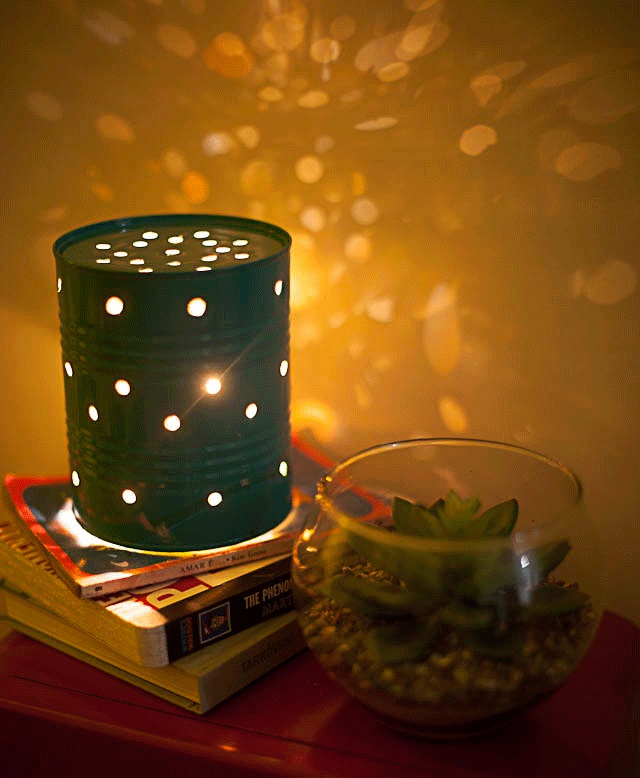 Iluminação Afetiva com Lanternas de Lata - inspiração 1