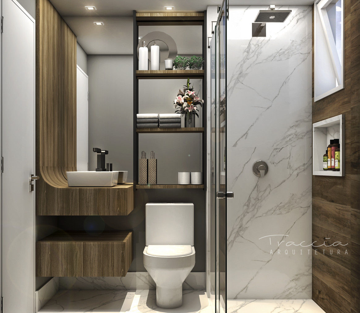 Organização Temática: Prateleiras para Nichos Específicos (Maquiagem, Perfumes) - inspiração 1