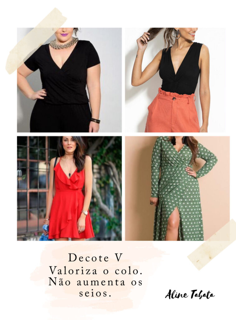 Decote V: O Clássico Que Alonga a Silhueta - inspiração 1