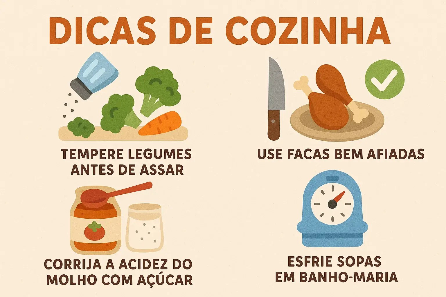 Refogando Alho e Cebola Sem Queimar - inspiração 1