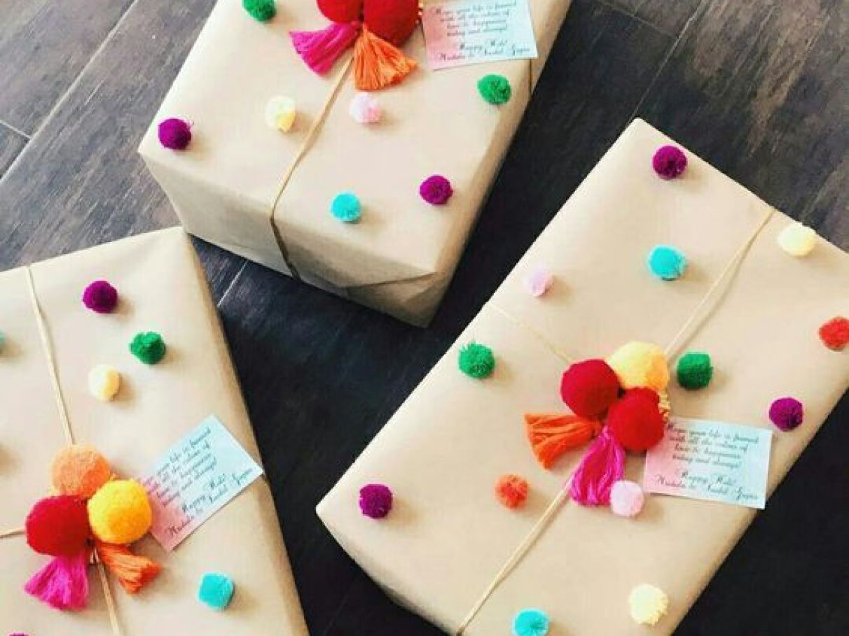 Luxo Acessível: Papel Metalizado e Fita de Organza - inspiração 1