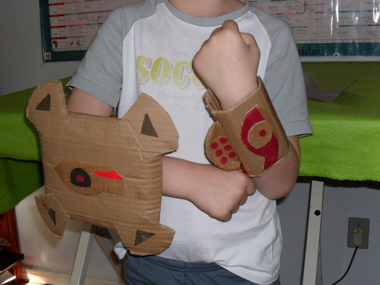 Transformando um Escudo Simples em uma Obra de Arte Pessoal - inspiração 1