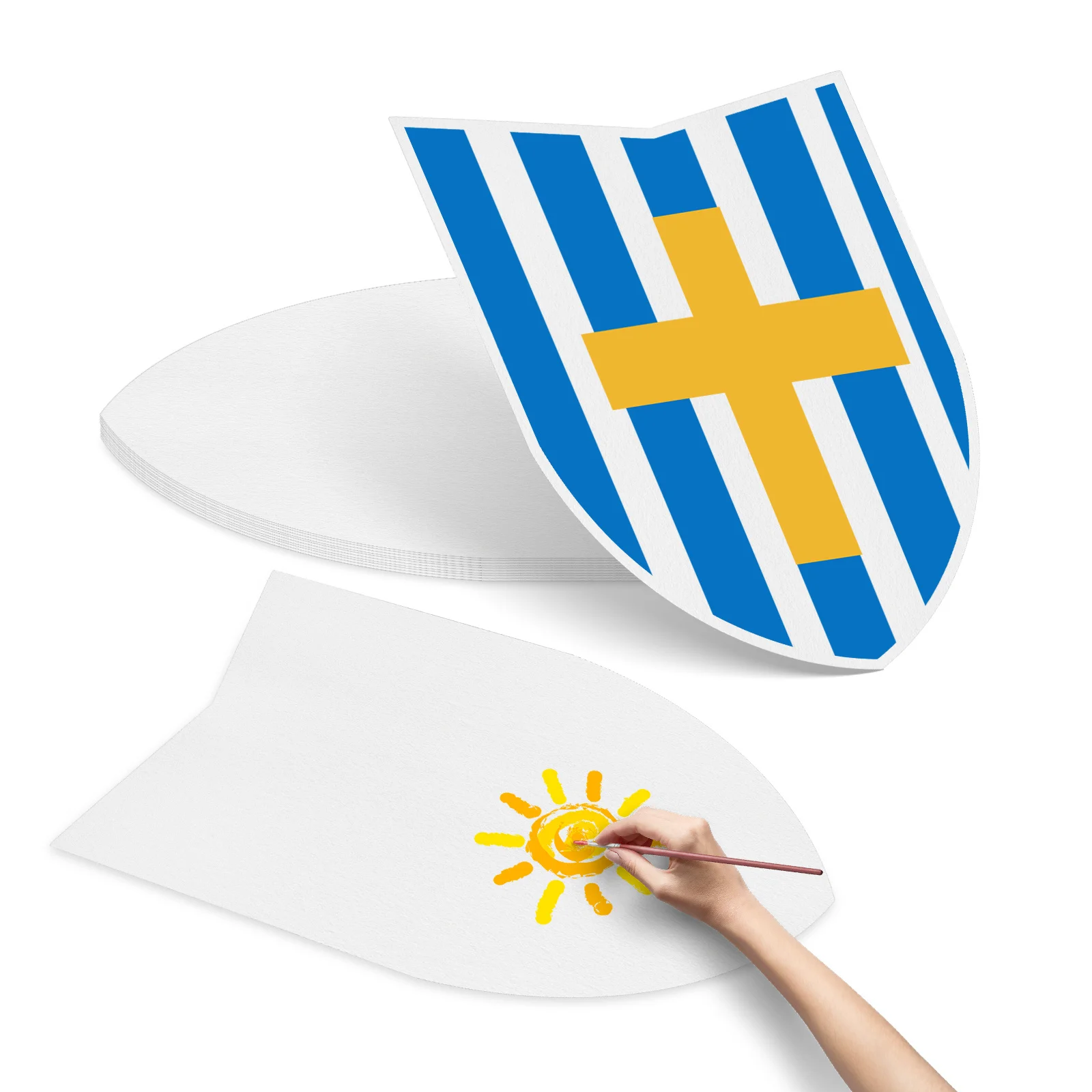 O Escudo como Elemento Central em Festas Temáticas e Brincadeiras - inspiração 1