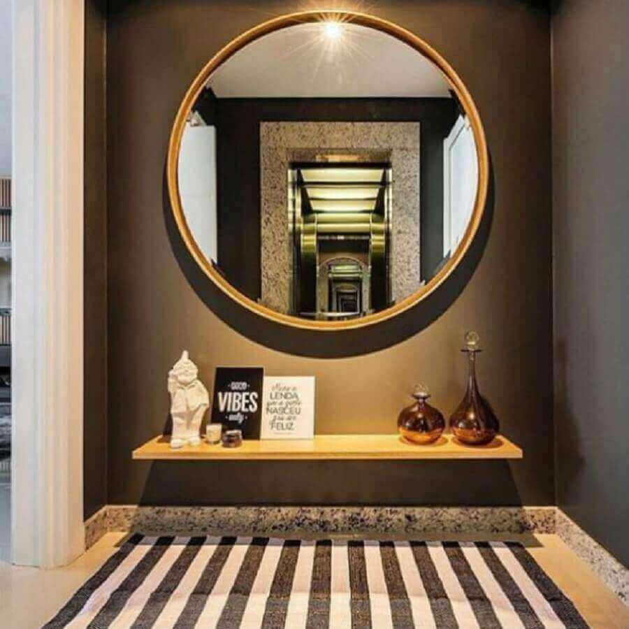 Espelhos Redondos: Suavidade e Amplitude - inspiração 1