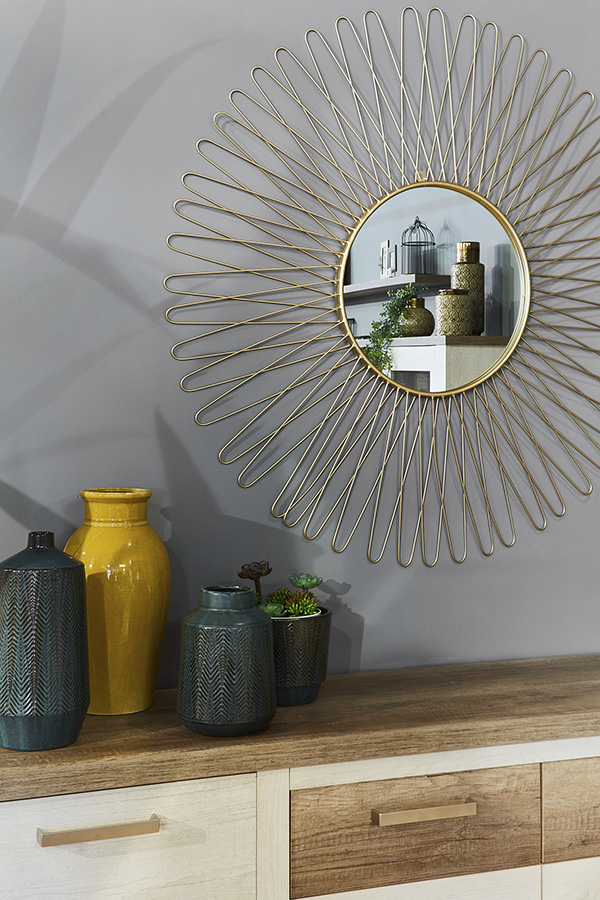 Espelhos Redondos: Suavidade e Amplitude - inspiração 2