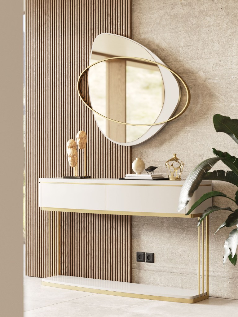 Espelhos com Molduras Trabalhadas: Detalhes que Encantam - inspiração 2