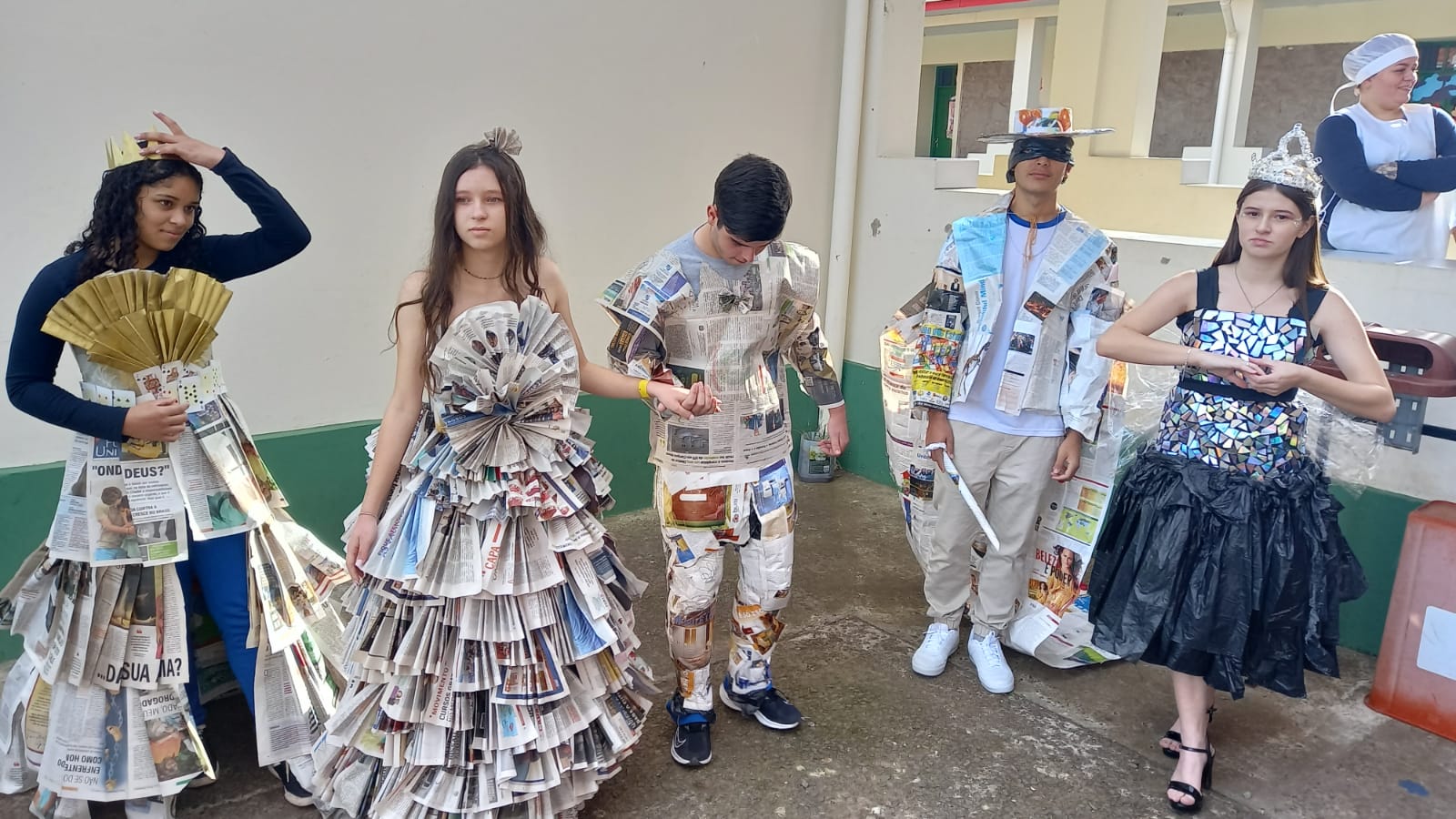 Dando Vida Nova a Papéis e Papelões - inspiração 2