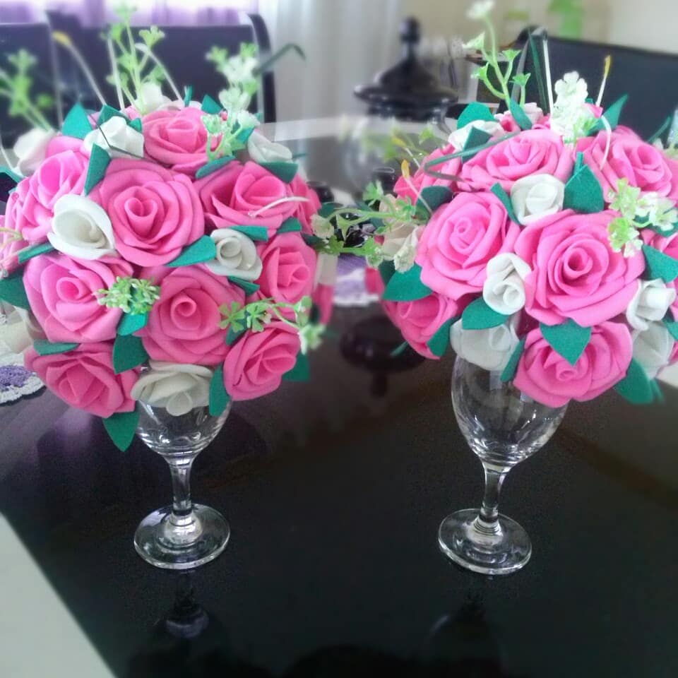 Mini Flores de EVA: Delicadeza para Lembrancinhas e Detalhes Fofos - inspiração 2