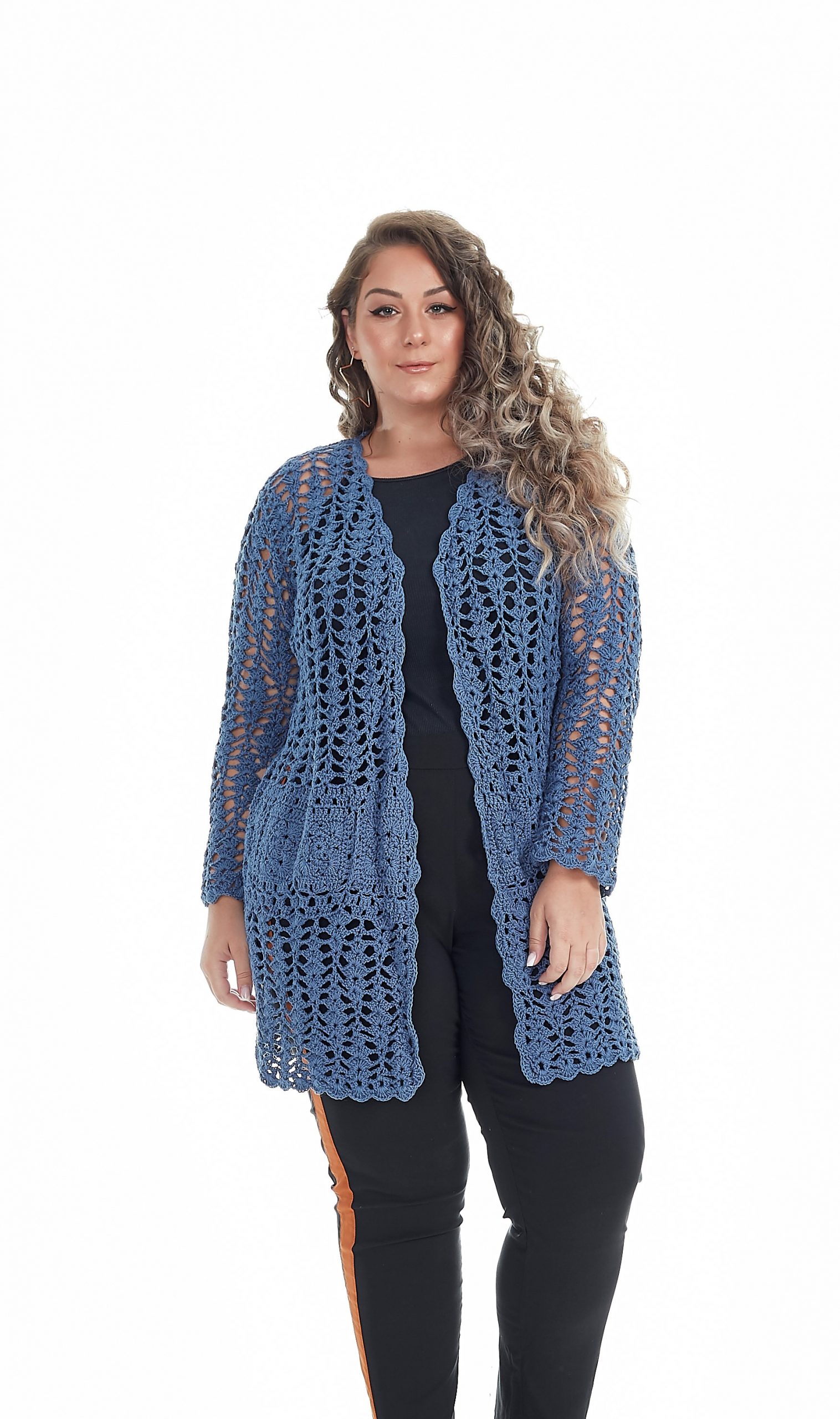 O Charme das Mangas Bufantes no Tricô - inspiração 2