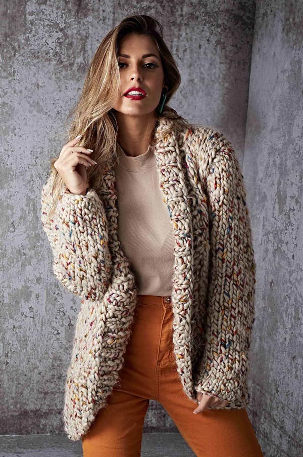 Maxi Casacos: A Elegância Que Aconchega - inspiração 1