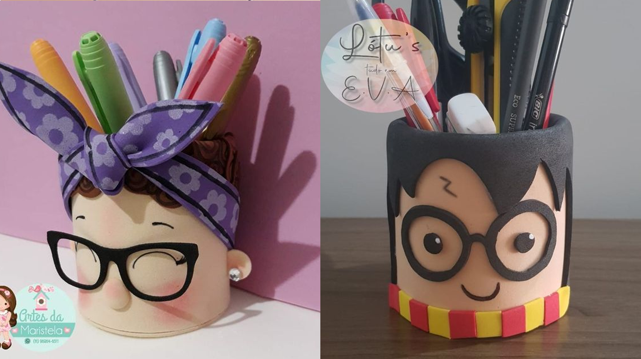 Porta-Trecos com Potes de Vidro Reutilizados e Tecido - inspiração 2