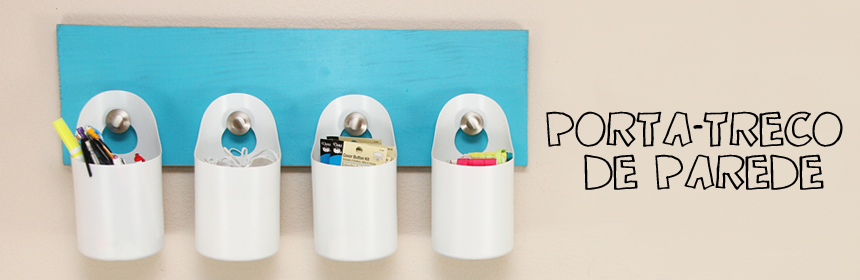 Organizadores de Mesa com Garrafas PET e EVA Criativo - inspiração 1