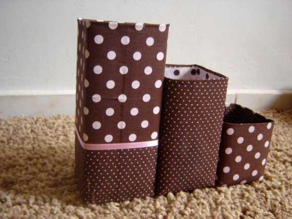 Caixas Aveludadas com Papelão e Cola Quente: Elegância Simples - inspiração 1