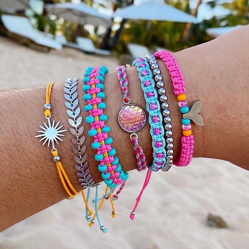 Mix de Texturas: Combinando Miçangas com Outros Materiais - inspiração 2