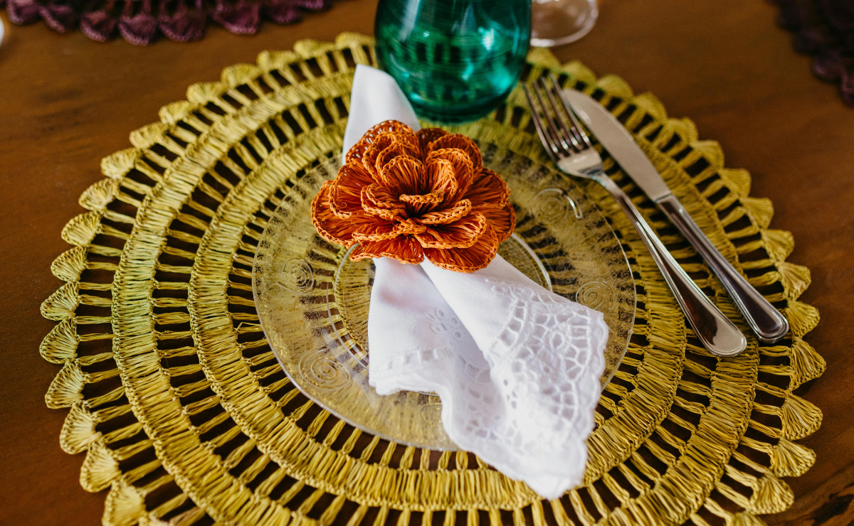 Sousplat Quadrado Moderno: Geometria que Aconchega - inspiração 2