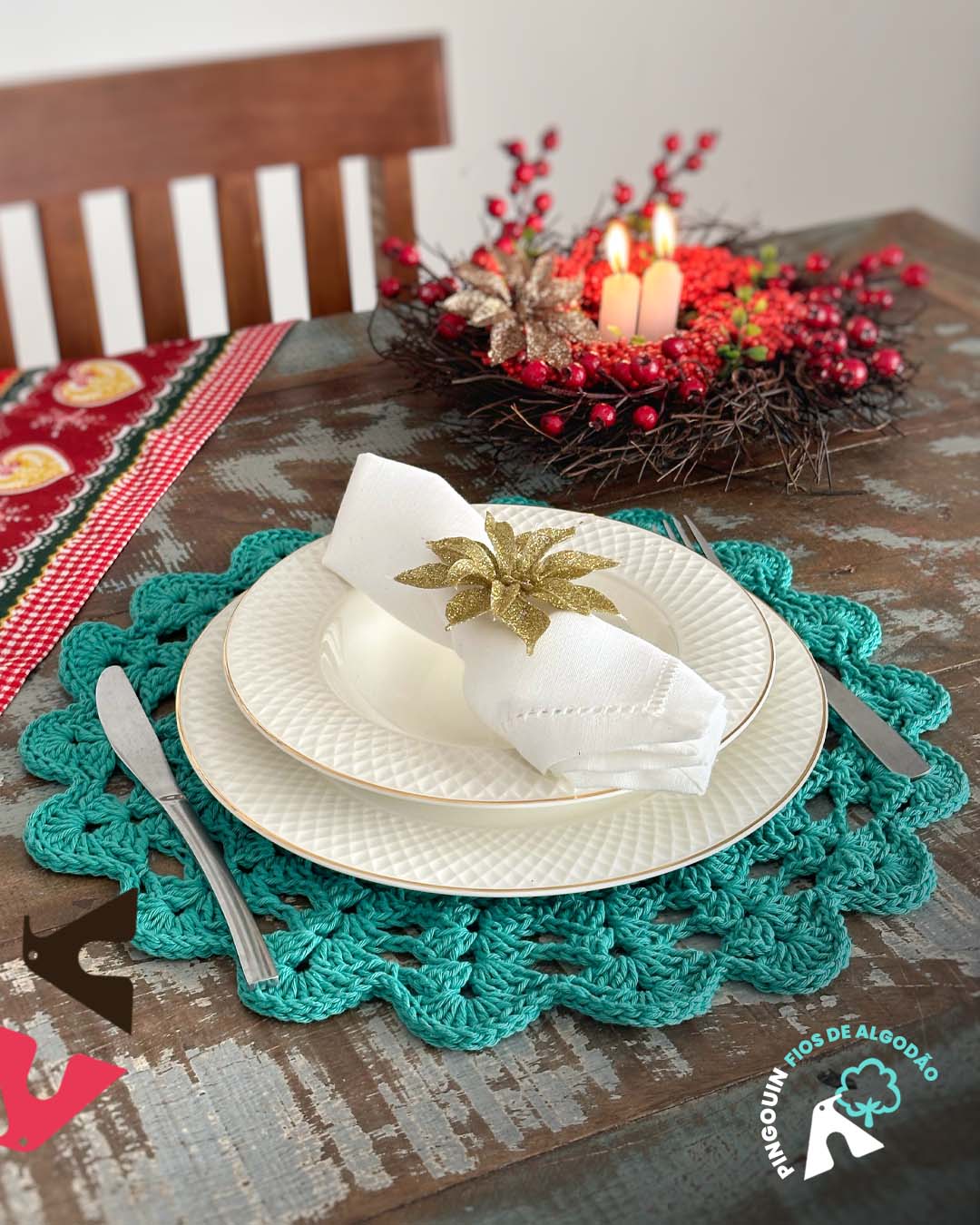 Sousplat com Frutas: Alegria e Cor para Celebrar - inspiração 2