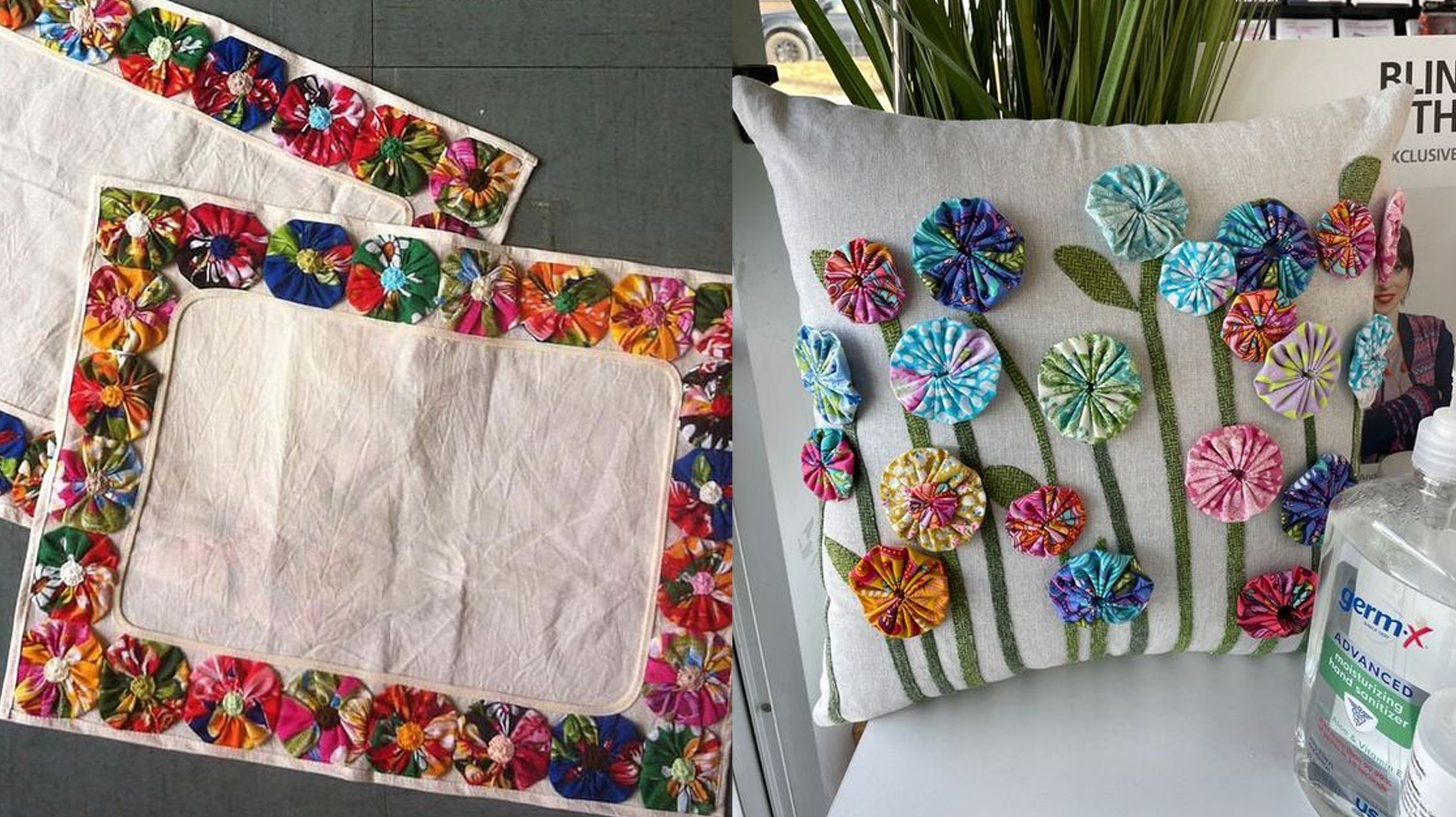 Criações para Casa: Transformando o Fuxico em Decoração Charmosa - inspiração 2