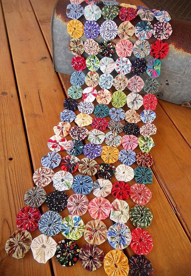 Moda com Toque de Arte: Acessórios Feitos com Fuxico que Impressionam - inspiração 2