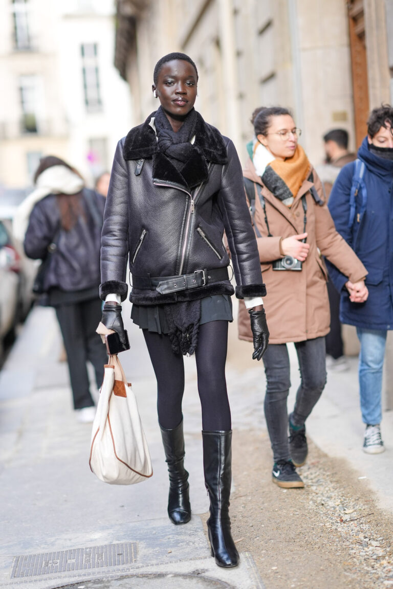 Look Moderno: Jaqueta de Couro com Peças de Alfaiataria - inspiração 2