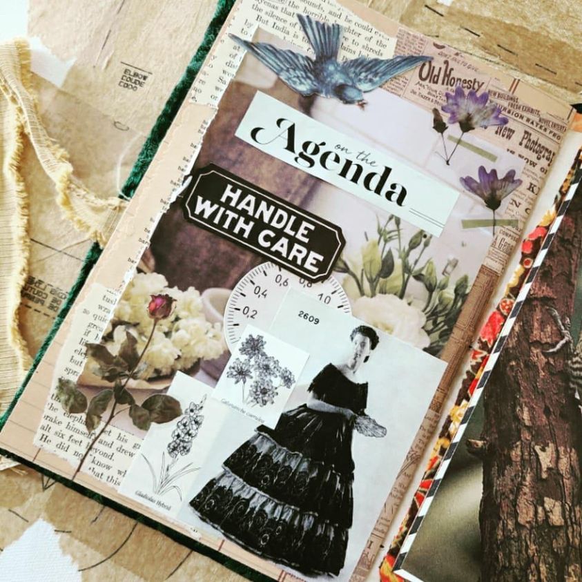 Finalização e Proteção: Cuidando do Seu Diário Criativo - inspiração 2