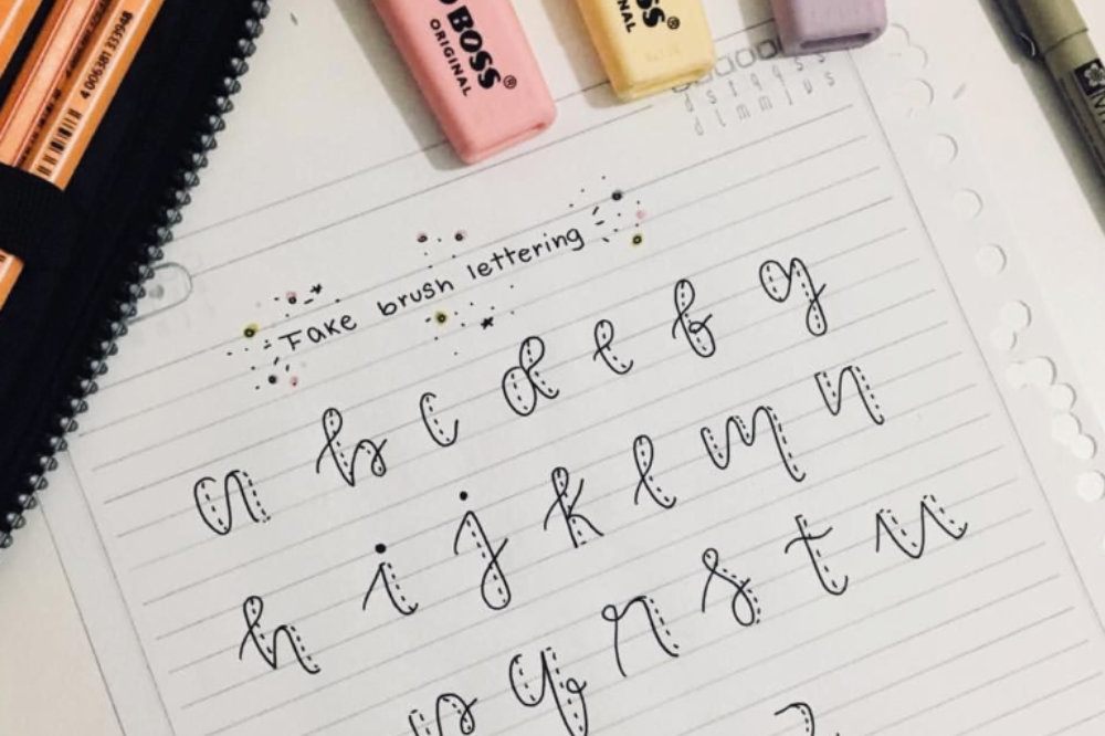 De Letras Simples a Estilos Únicos: Como Construir Seu Alfabeto - inspiração 2