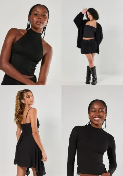 O Jeans Preto: Um Clássico Reimaginado para Diversificar - inspiração 1