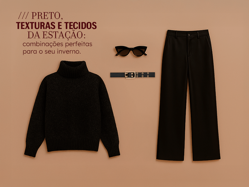 O Poder dos Acessórios: Detalhes que Elevam o Seu All Black - inspiração 1