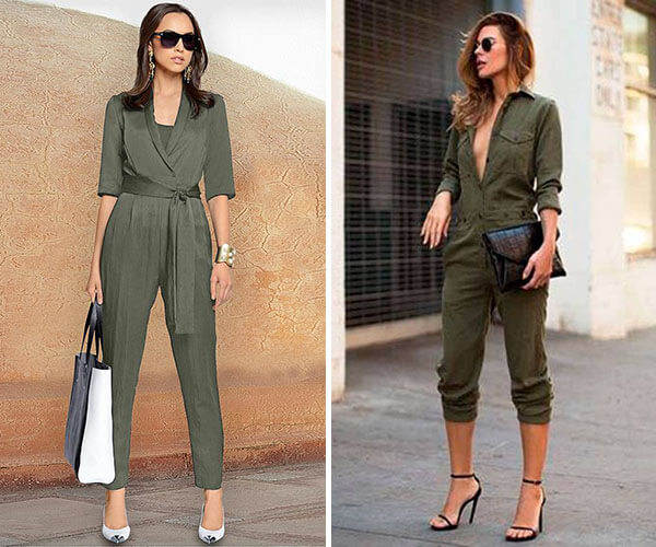 Peças-Chave para um Visual Moderno em Verde Militar - inspiração 2