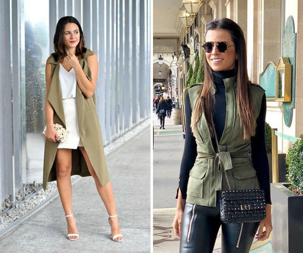 Do Casual ao Chique: Adaptando o Verde Militar Para Cada Ocasião - inspiração 2