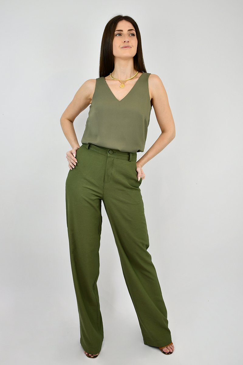 O Poder dos Tecidos: Como Texturas Influenciam no Look Verde Militar - inspiração 1