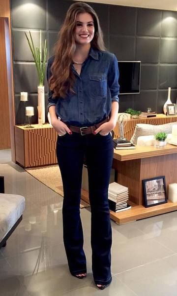 Acessórios Que Transformam: Como Elevar Seu Look Com Camisa Jeans - inspiração 2