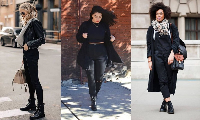 Tendências Atuais em Looks com Coturno: Inspire-se! - inspiração 1