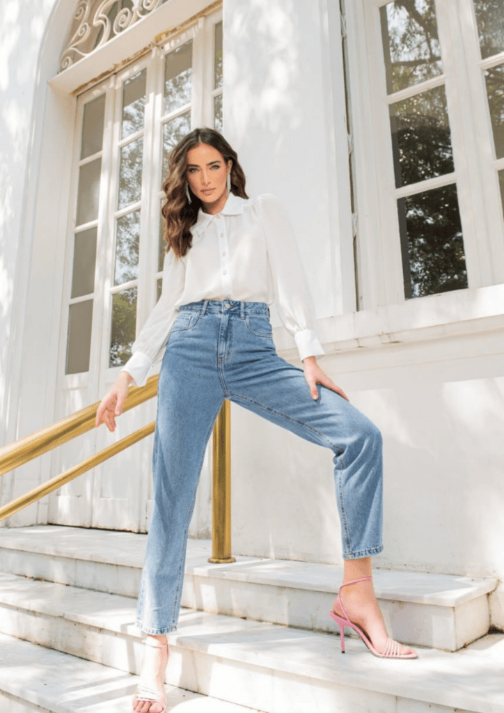 A Evolução do Mom Jeans: Modelos Que Podem Te Surpreender - inspiração 2