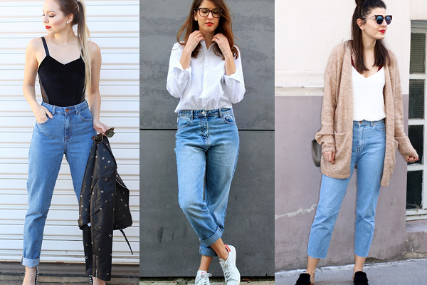 Equilibrando Proporções: A Arte de Vestir o Mom Jeans - inspiração 1