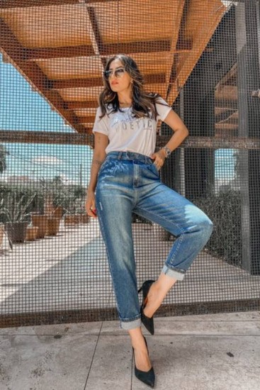 Cores e Estampas: Além do Azul Clássico - inspiração 1