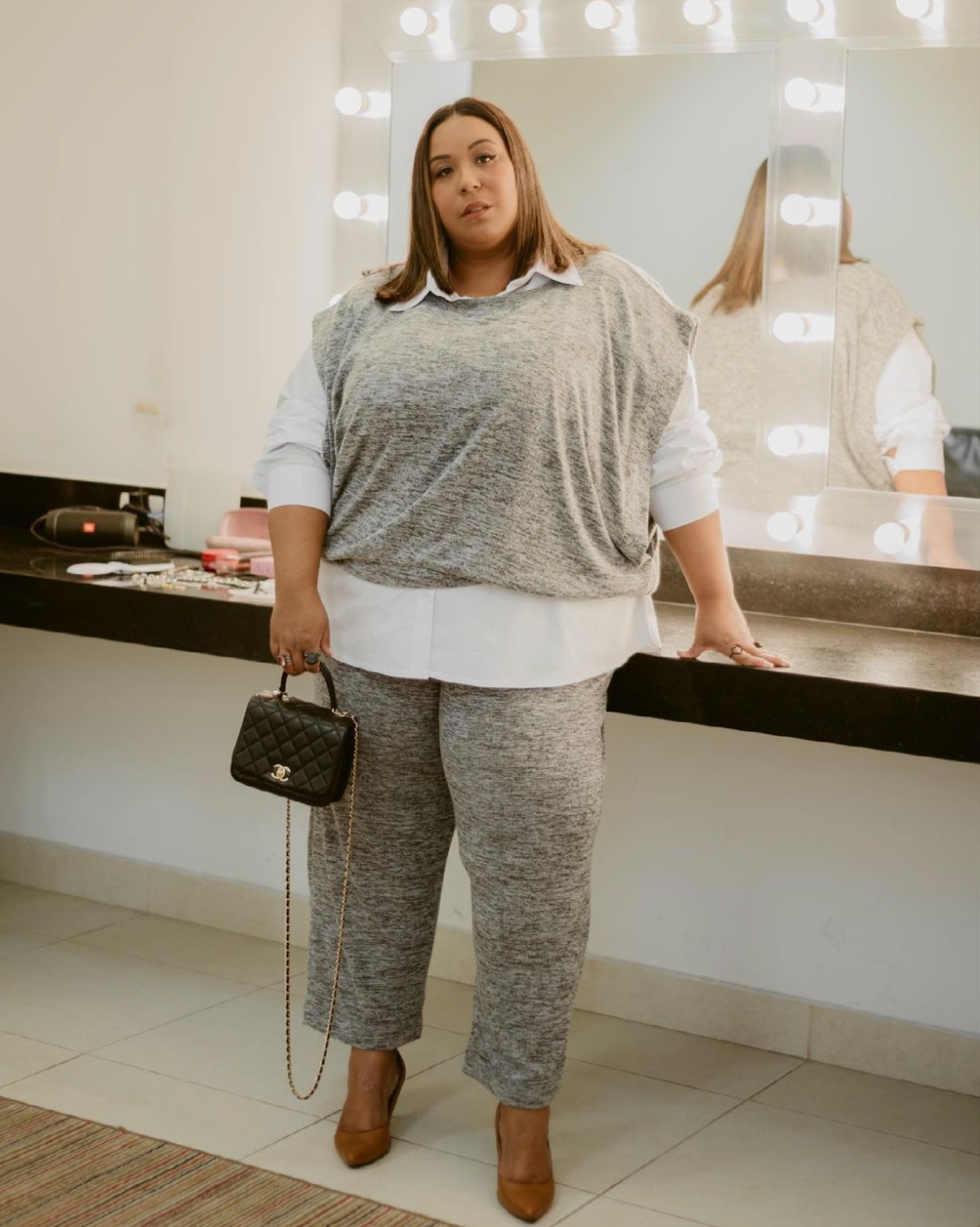 Cores e Estampas: Equilíbrio para um Visual Profissional Impactante - inspiração 1