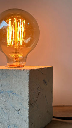 A Beleza Singular da Luminária de Cimento: Por que ela conquista os lares? - inspiração 1