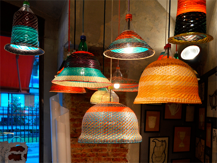 Luminárias Modernas: A Beleza da Simplicidade com PET - inspiração 1