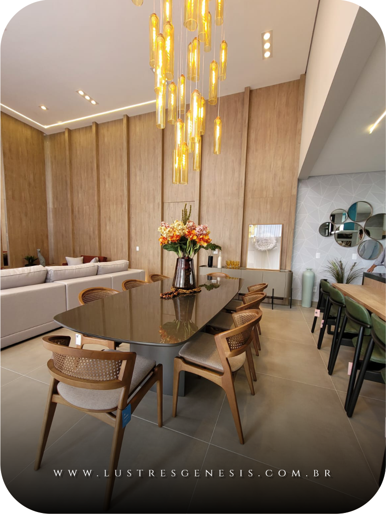 A Proporção Perfeita: Como Dimensionar seu Lustre com Elegância - inspiração 2