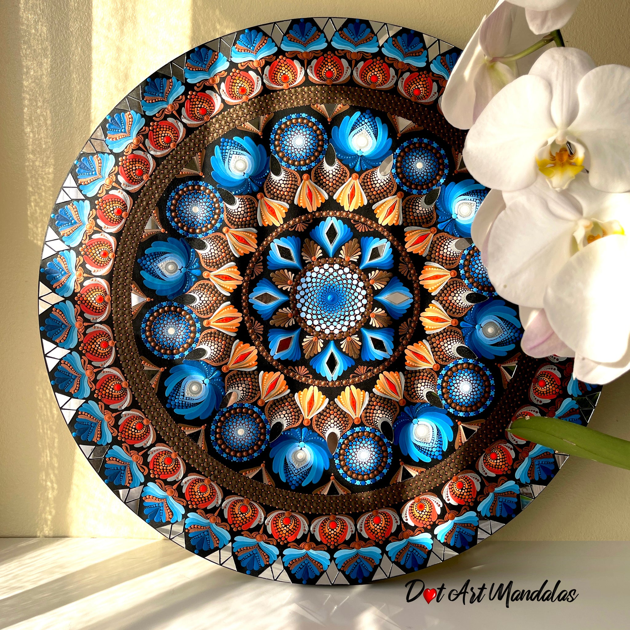 Mandala de Madeira: A Base Perfeita para Sua Criação - inspiração 2