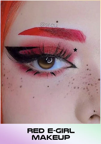 Pequenos Corações e Estrelas: Adereços Criativos para o Rosto - inspiração 2