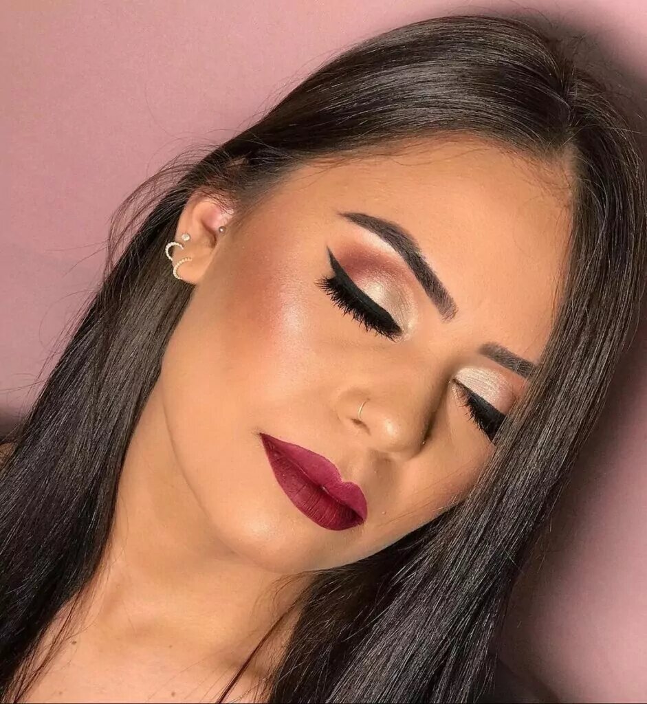 Lábios Radiantes: O Charme do Sorriso Festivo - inspiração 2