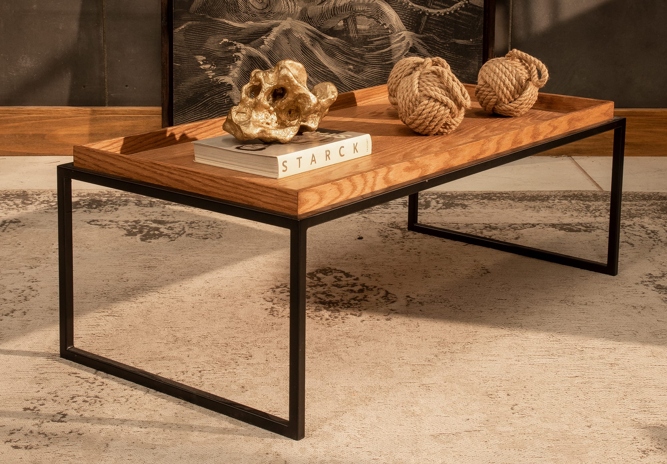 O Aconchego das Mesas de Centro com Revestimento em Tecido - inspiração 2