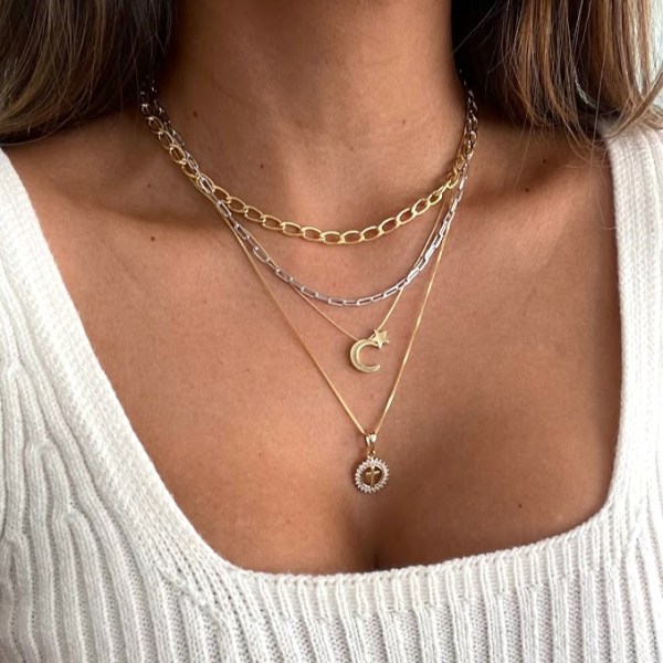 Corrente Fina vs. Grossa: Qual Combina Mais com Você? - inspiração 1