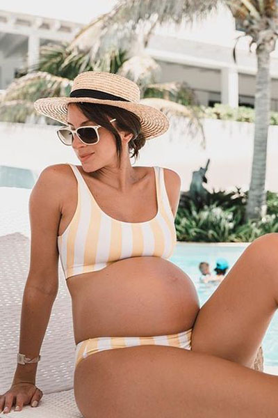 Biquínis de Gestante: Opções com Cinta Ajustável e Modelagens que Acompanham o Corpo - inspiração 2