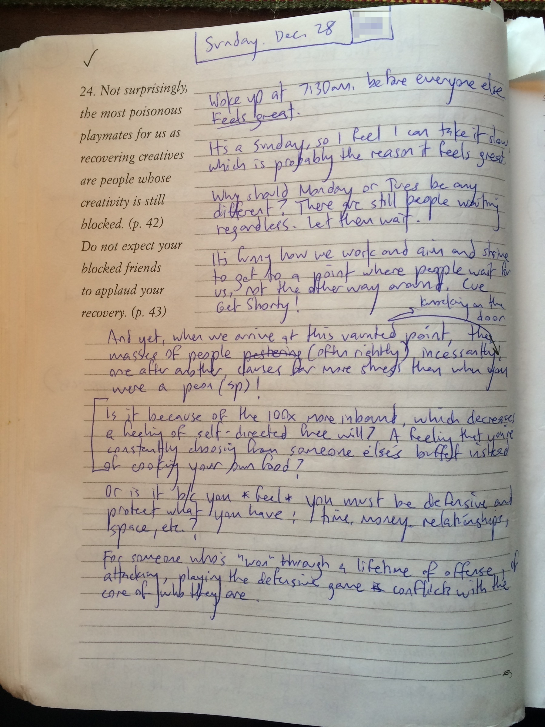 O Que São Exatamente as Morning Pages? - inspiração 1